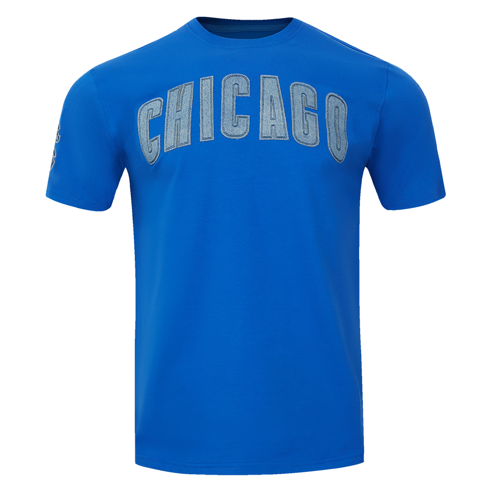 MANGA CORTA MLB CHICAGO CUBS VARSITY BLUES