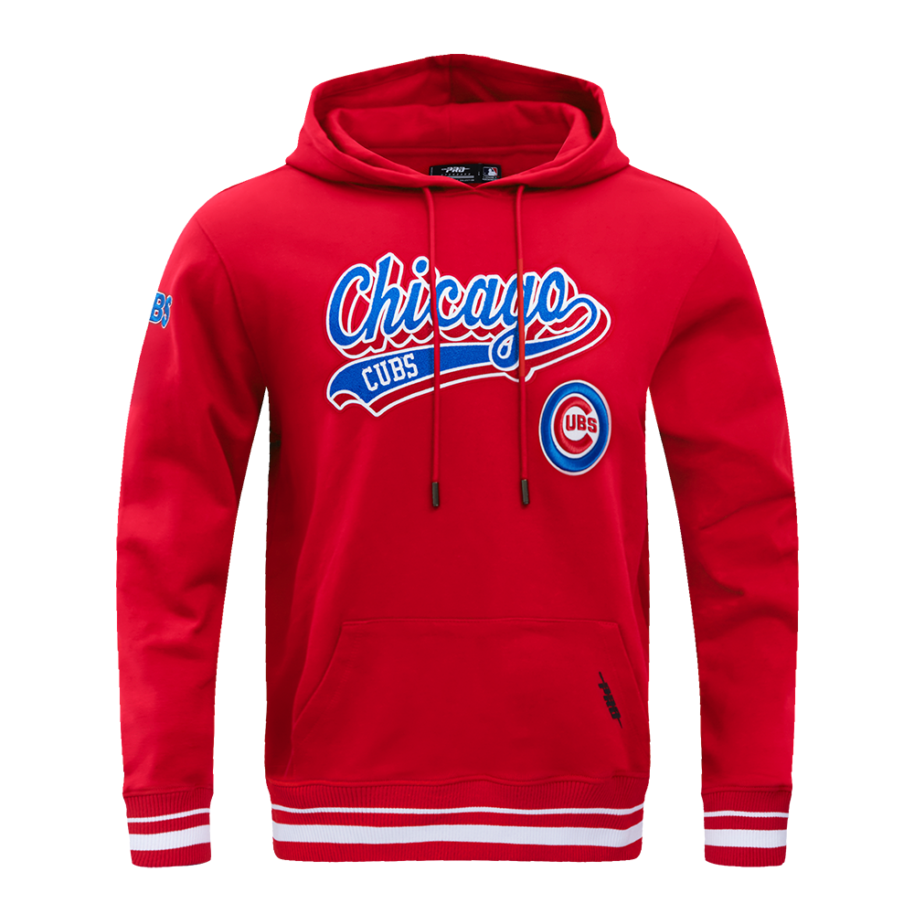 SUDADERA CON GORRO MLB CHICAGO CUBS SCRIPT TAIL