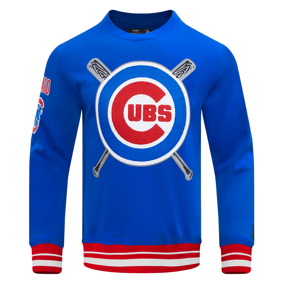 SUDADERA DE CUELLO REDONDO MLB CHICAGO CUBS MASH UP