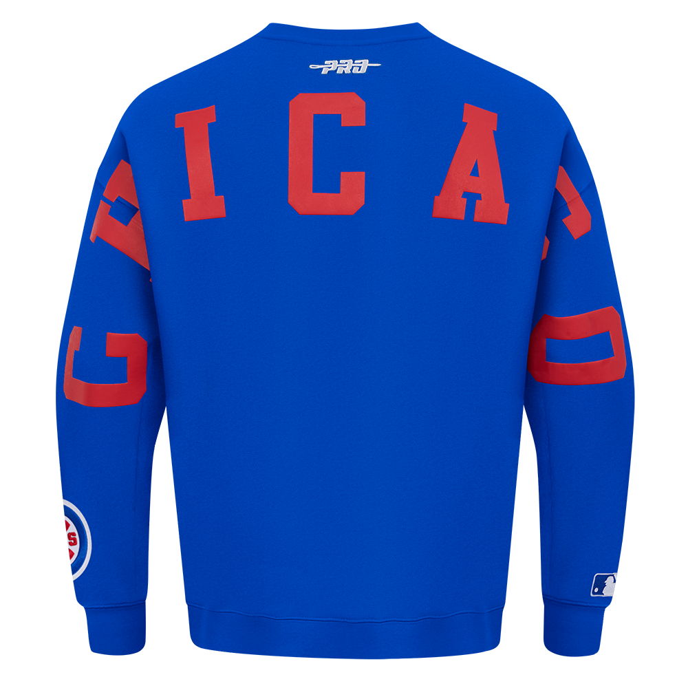 SUDADERA DE CUELLO REDONDO MLB CHICAGO CUBS WINGSPAN