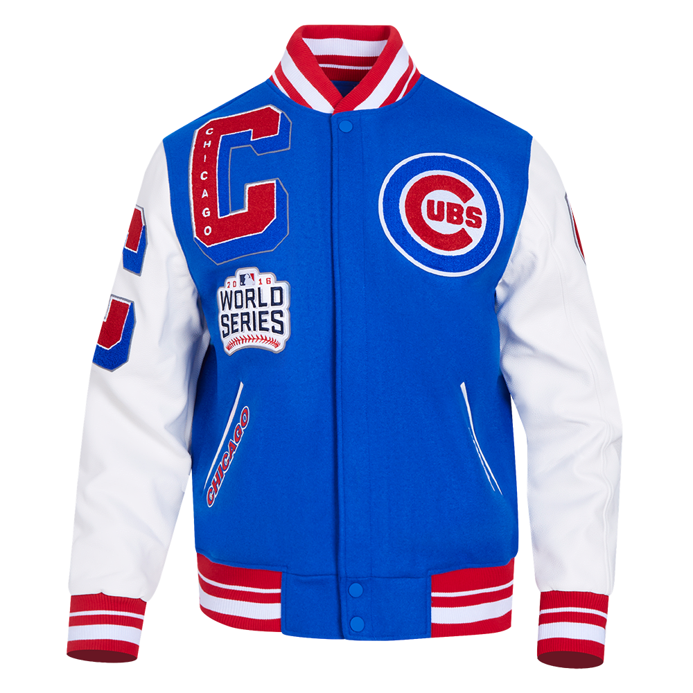CHAMARRA UNIVERSITARIA MLB CHICAGO CUBS MASH UP