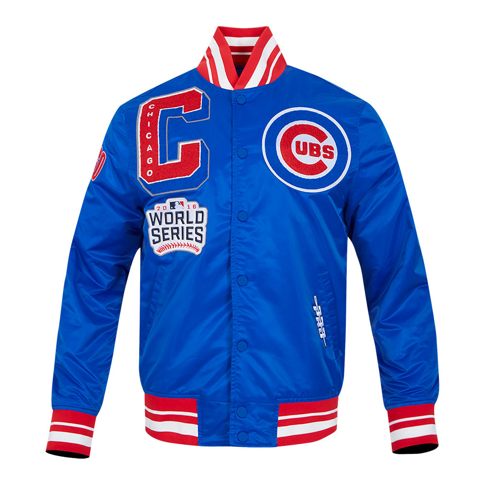 CHAMARRA DE SATÉN MLB CHICAGO CUBS MASH UP