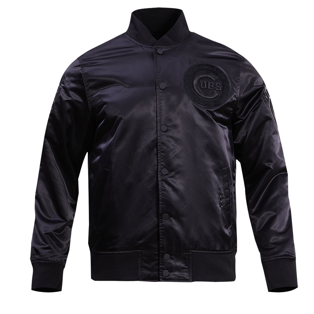 CHAMARRA DE SATÍN MLB CHICAGO CUBS CLASSIC 3BK