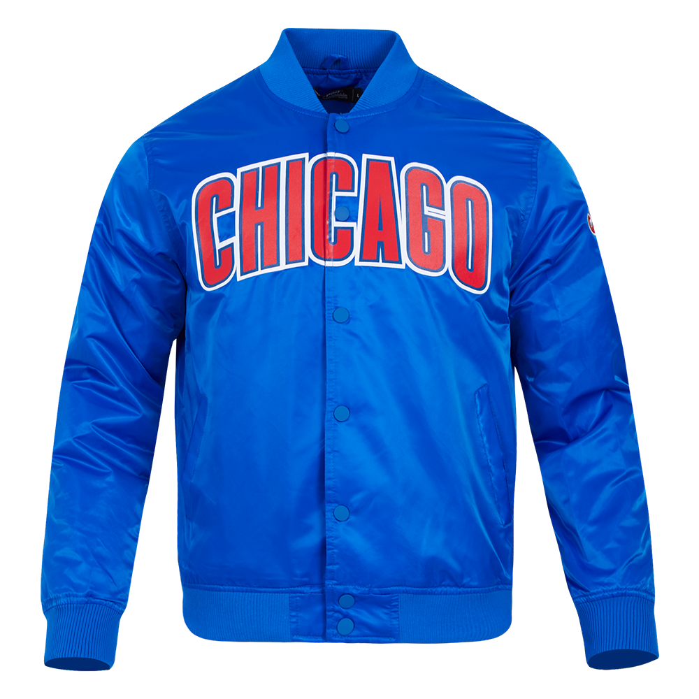 CHAMARRA DE SATÍN MLB CHICAGO CUBS CLASSIC SATIN
