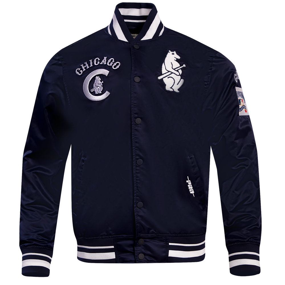 CHAMARRA DE SATÍN MLB CHICAGO CUBS RETRO CLASSICS
