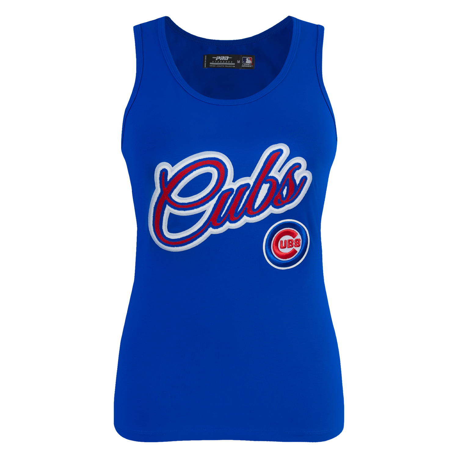 MANGA CORTA CROP MLB CHICAGO CUBS SCRIPT PARA MUJER
