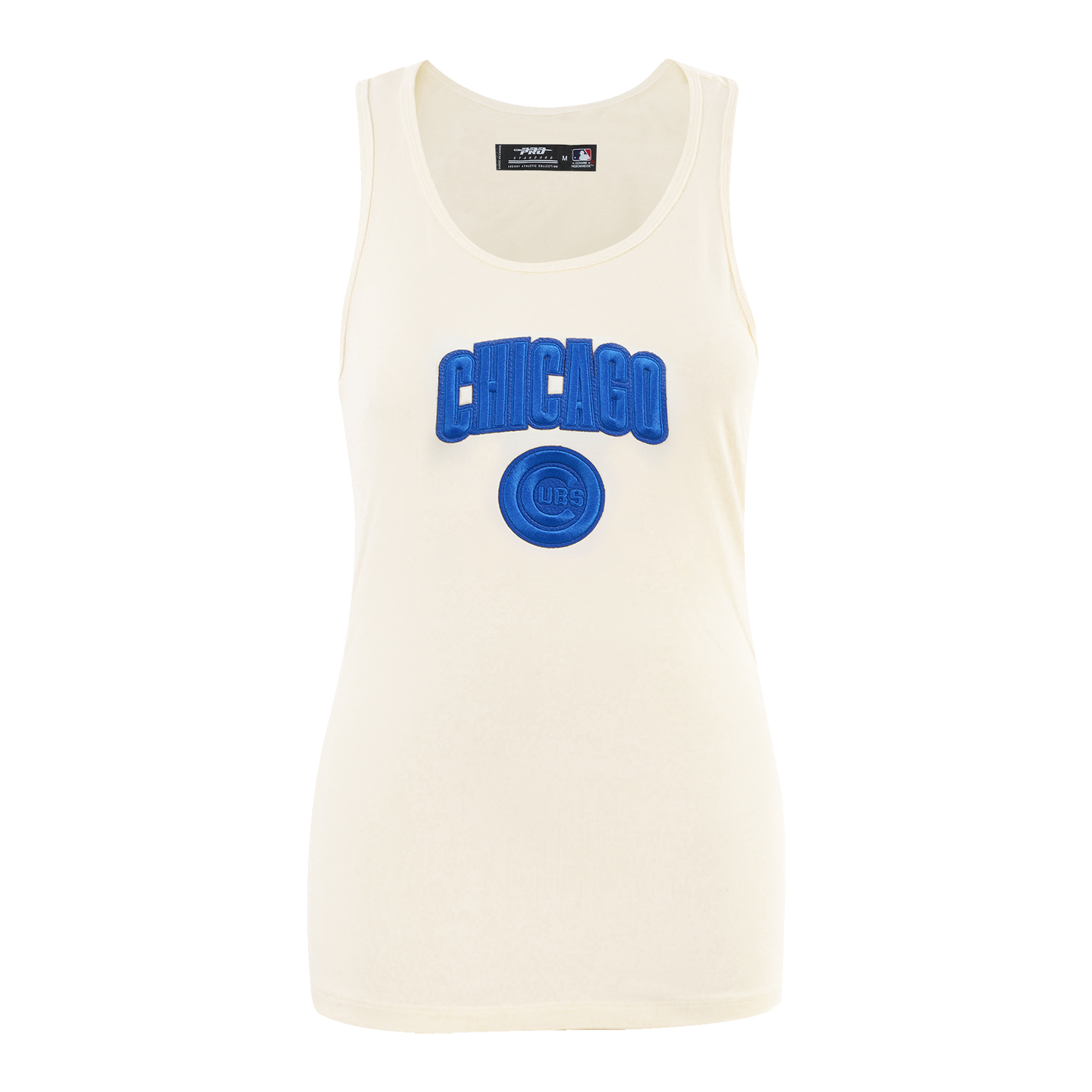 SIN MANGAS DE CORTE RELAJADO MLB CHICAGO CUBS TRIPLE TONAL PARA MUJER
