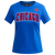 MANGA CORTA MLB CHICAGO CUBS CLASSIC ESSENTIALS PARA MUJER