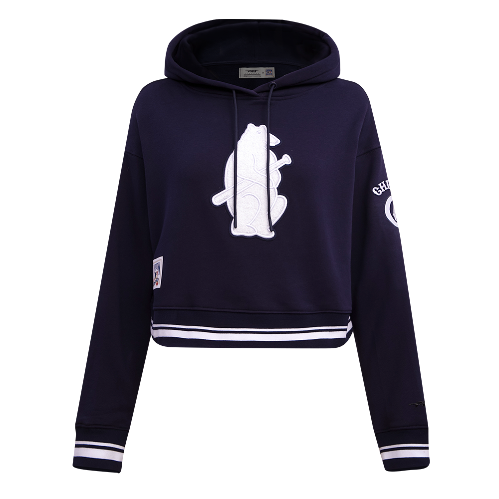 SUDADERA CON GORRO MLB CHICAGO CUBS RETRO CLASSICS PARA MUJER