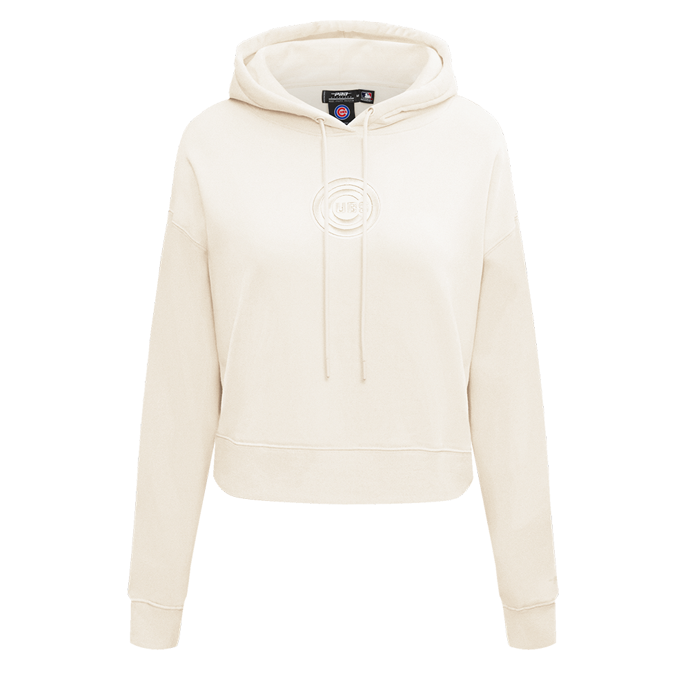 SUDADERA CON GORRO MLB CHICAGO CUBS NEUTRAL PARA MUJER