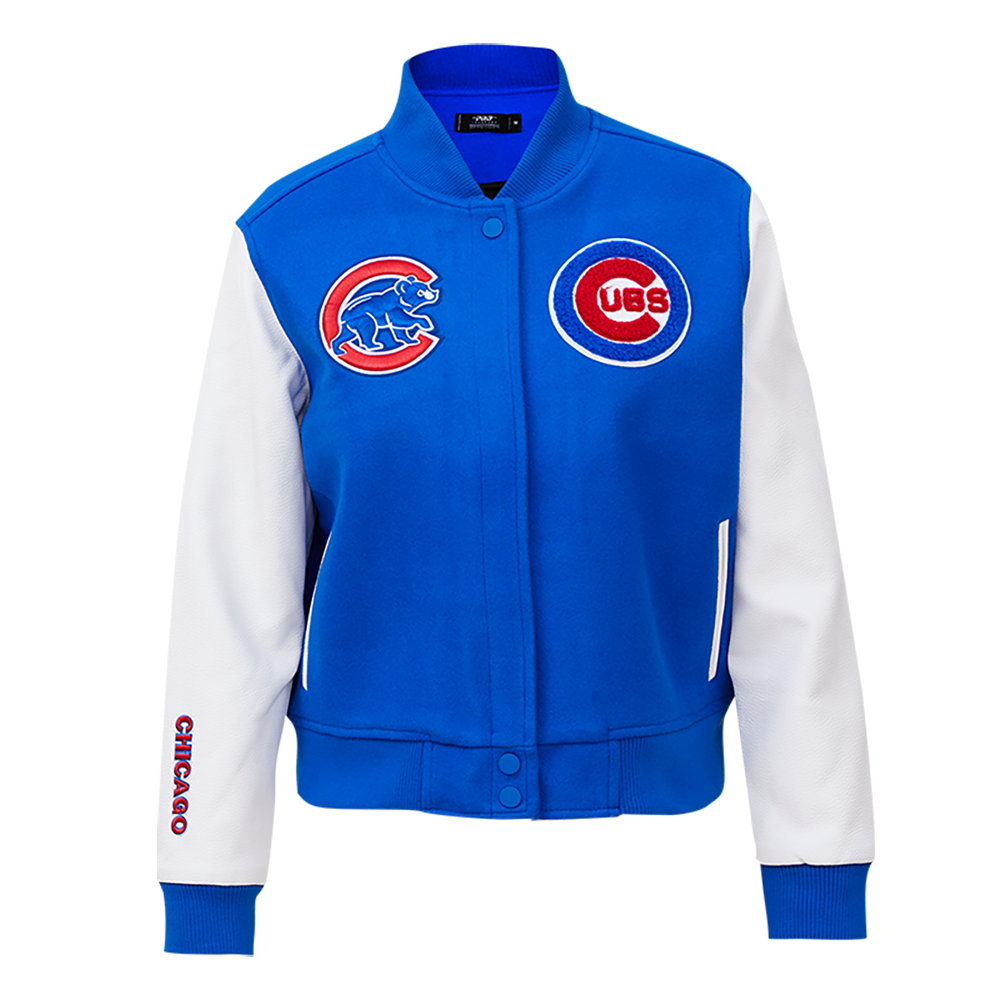 CHAMARRA UNIVERSITARIA MLB CHICAGO CUBS CLASSIC ESSENTIALS PARA MUJER