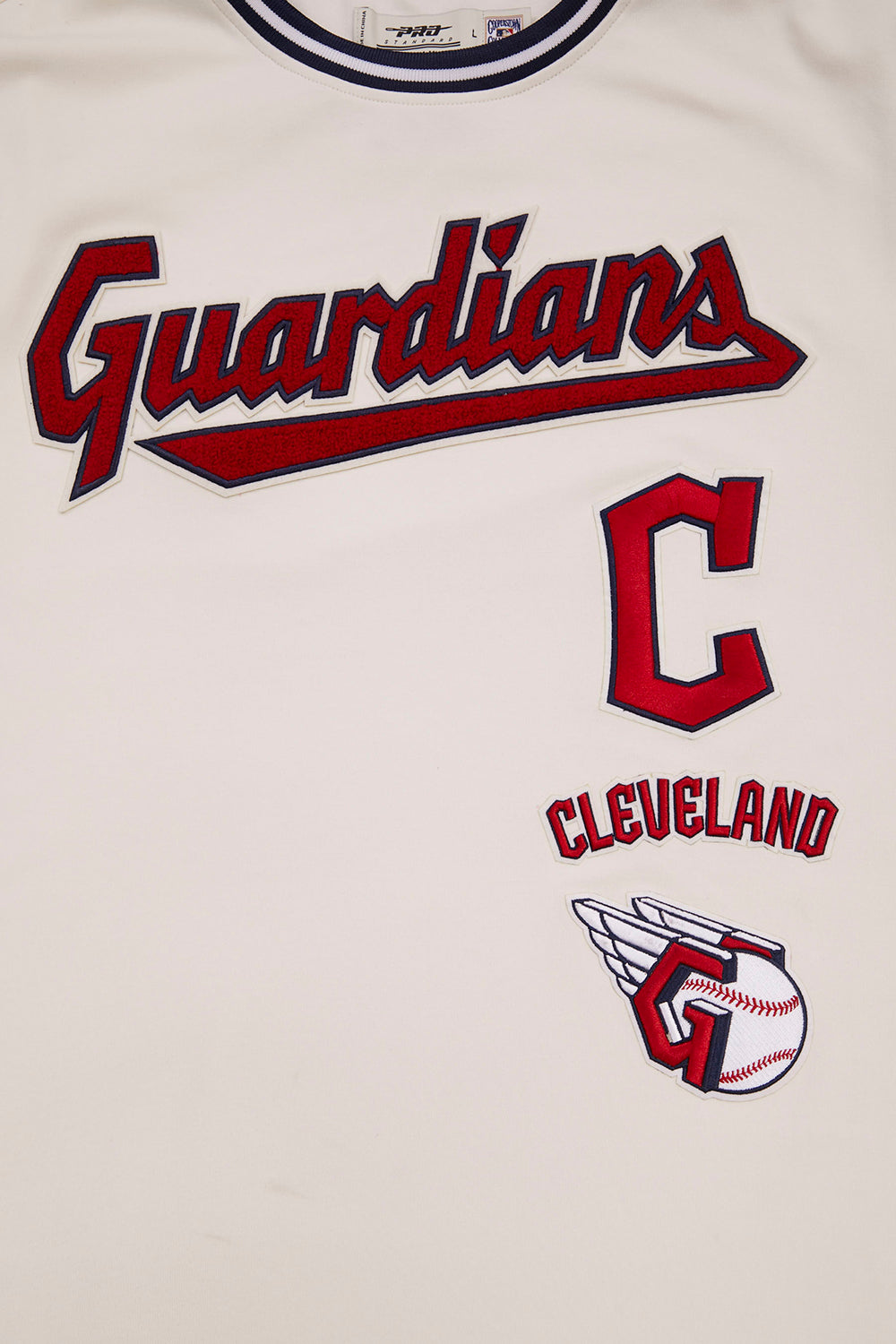 Pro Standard Cleveland Guardians Retro Classics Manga Corta