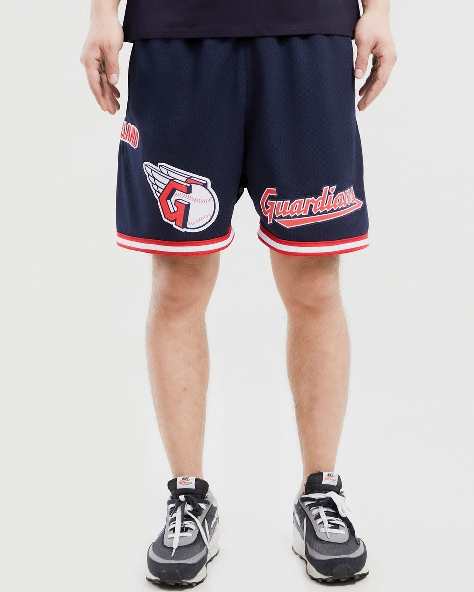 SHORTS DE MALLA MLB CLEVELAND GUARDIANS MESH