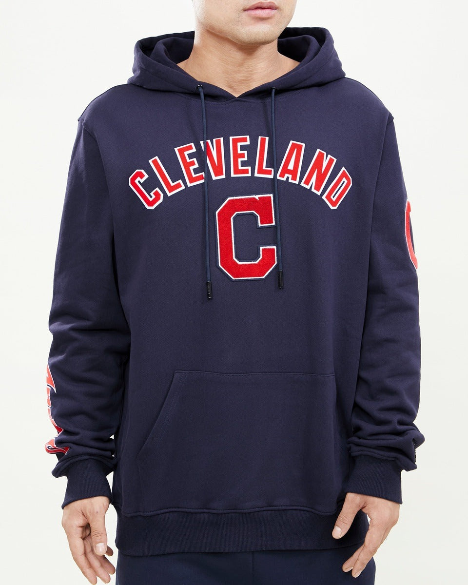 SUDADERA CON GORRO MLB CLEVELAND GUARDIANS CLASSIC BRISTLE