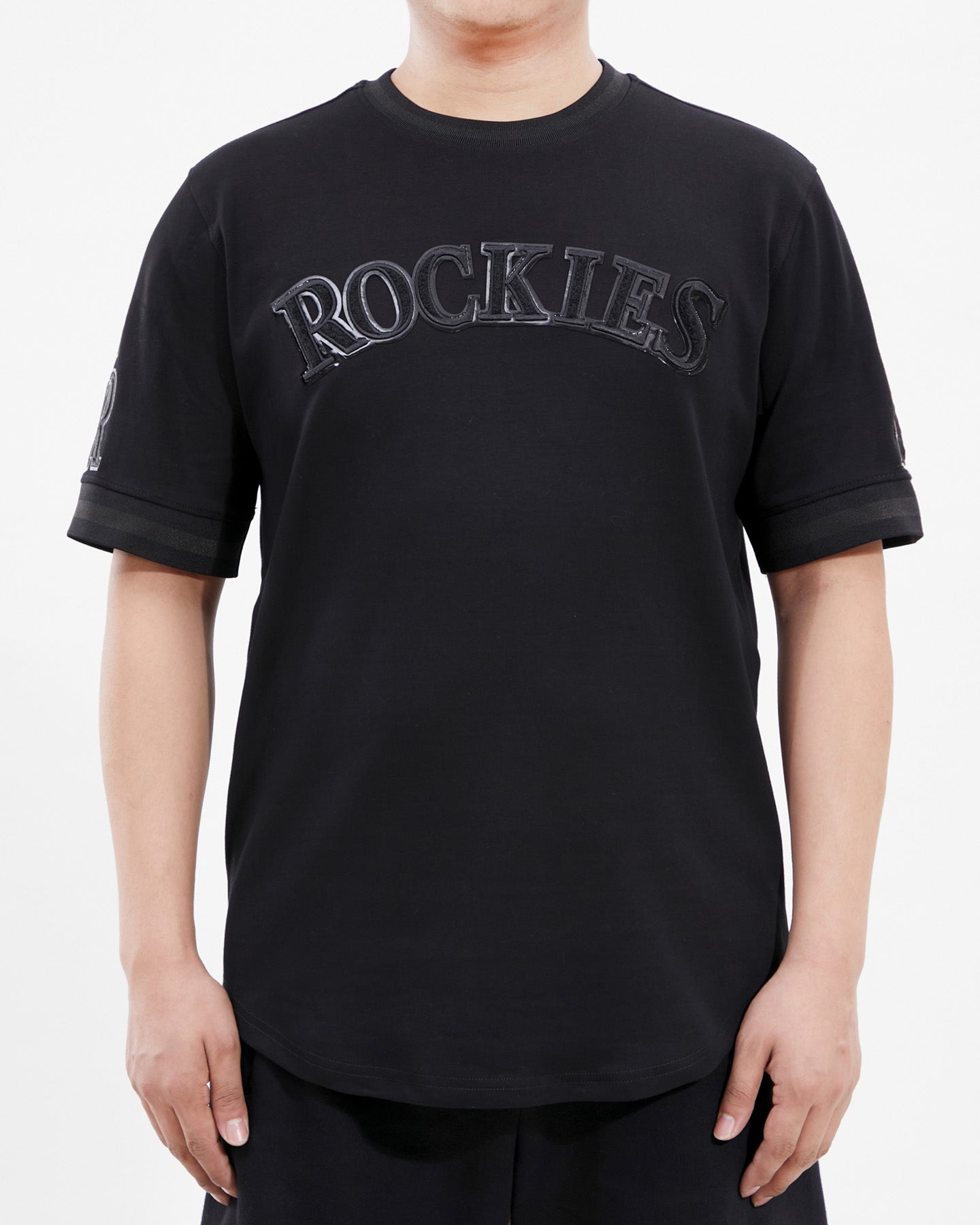 MANGA CORTA MLB COLORADO ROCKIES CLASSIC 3BK