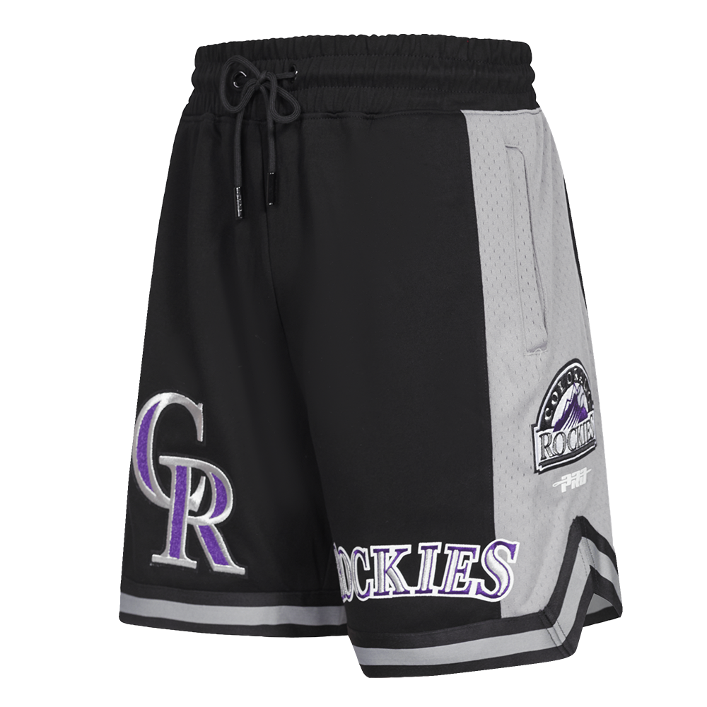 SHORTS DE BASQUETBOL MLB COLORADO ROCKIES RETRO CLASSICS