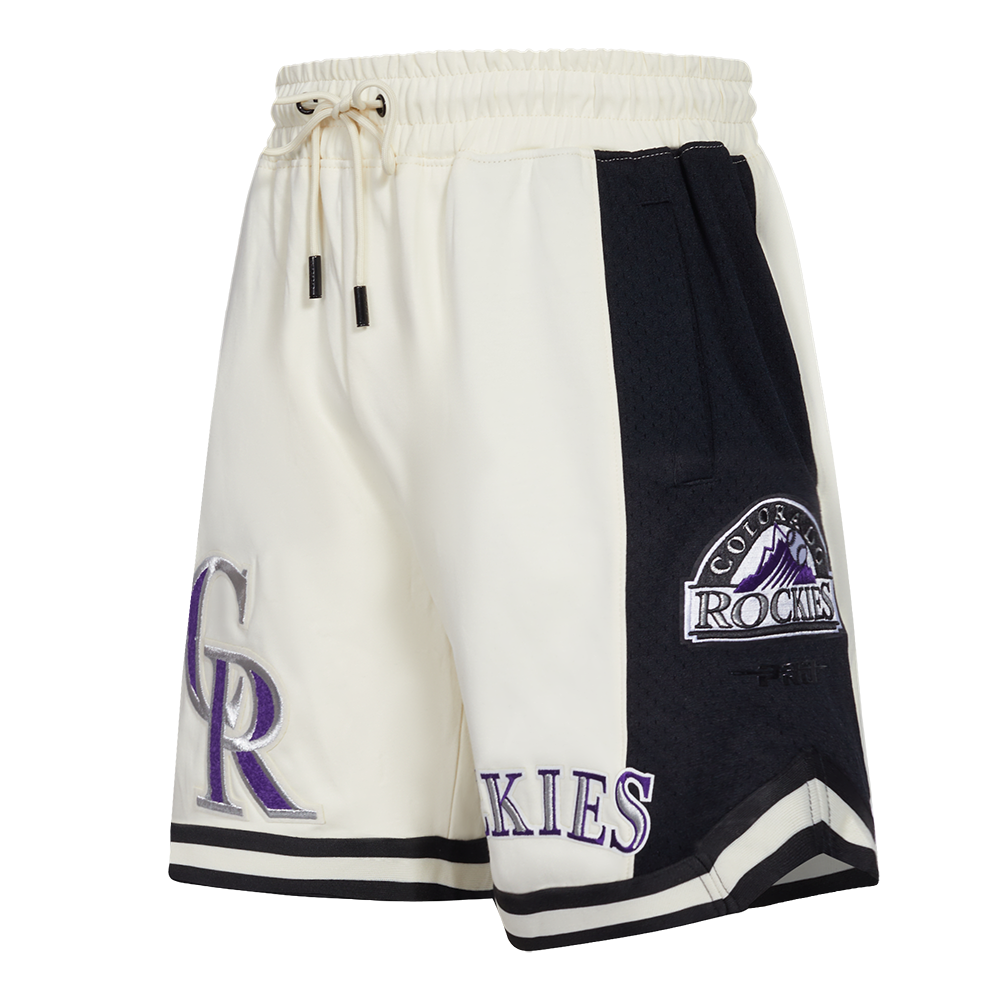 SHORTS DE BASQUETBOL MLB COLORADO ROCKIES RETRO CLASSICS