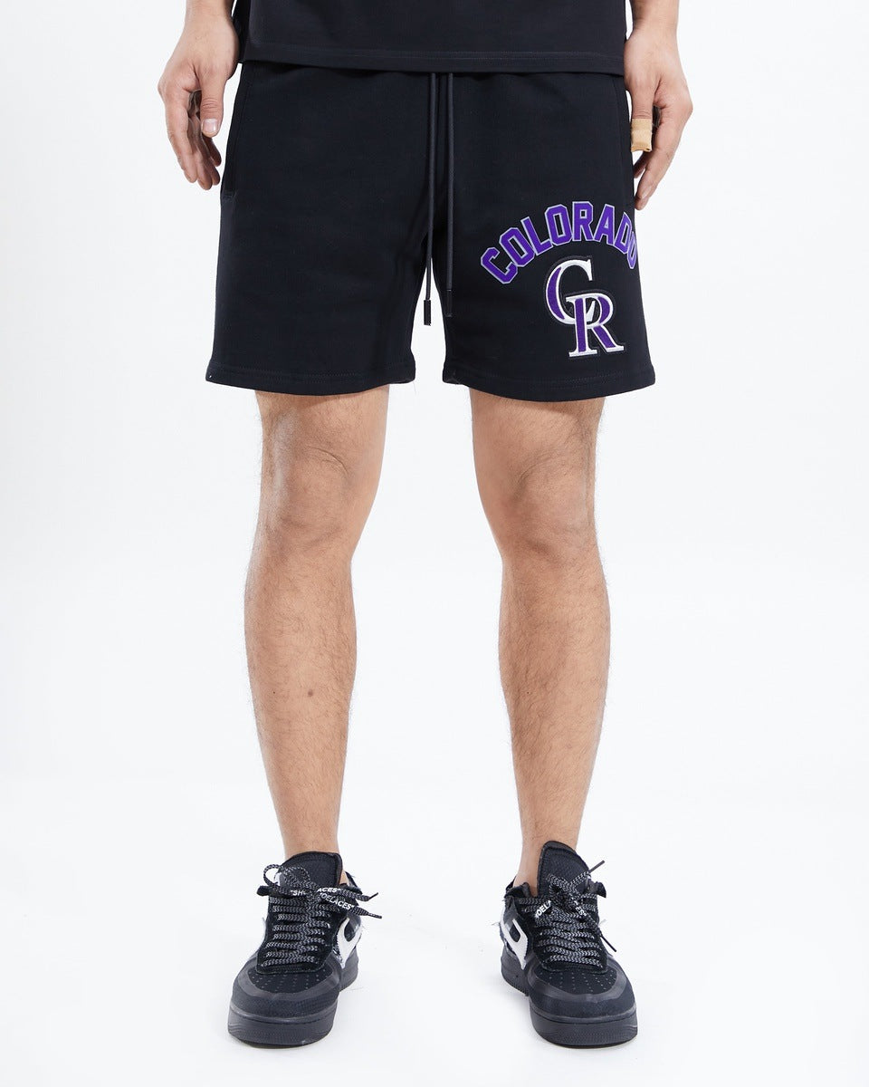 SHORTS DE ALGODÓN MLB COLORADO ROCKIES CLASSIC BRISTLE