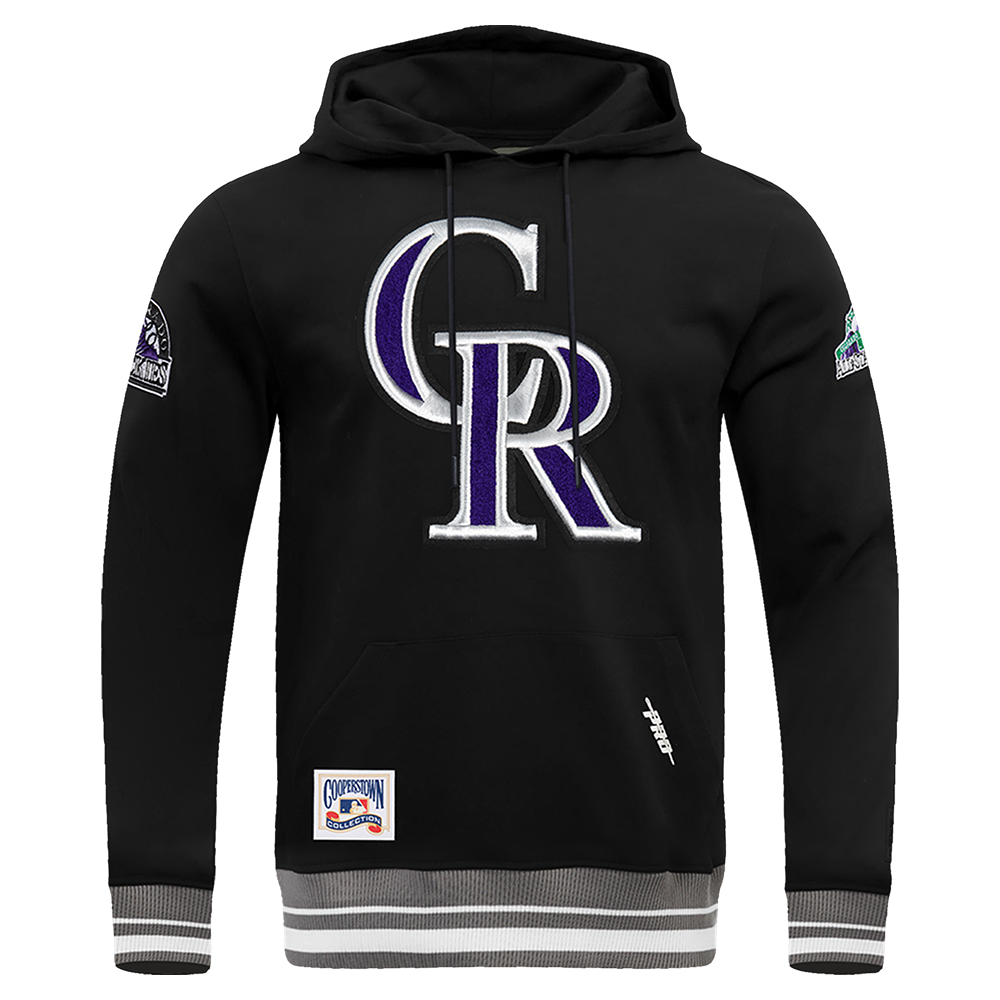 SUDADERA CON GORRO MLB COLORADO ROCKIES RETRO CLASSICS