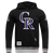 SUDADERA CON GORRO MLB COLORADO ROCKIES RETRO CLASSICS