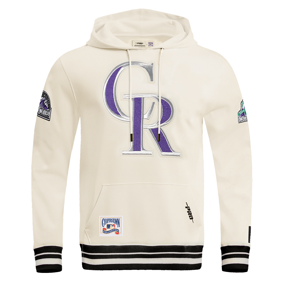 SUDADERA CON GORRO MLB COLORADO ROCKIES RETRO CLASSICS