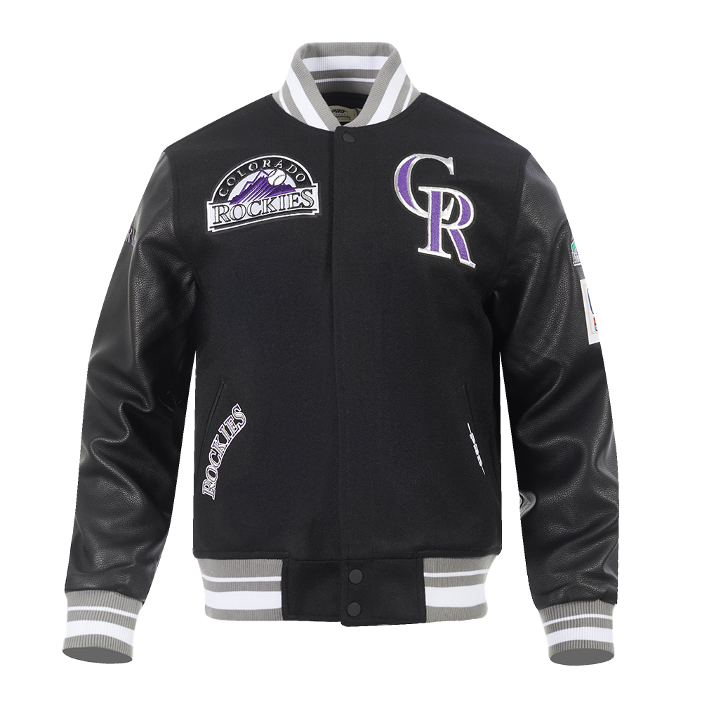 CHAMARRA UNIVERSITARIA MLB COLORADO ROCKIES RETRO CLASSICS