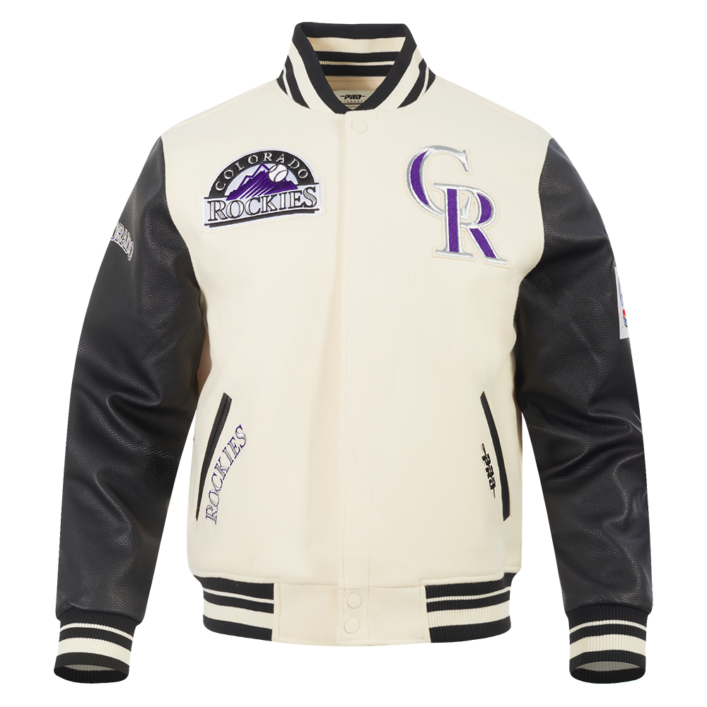 CHAMARRA UNIVERSITARIA MLB COLORADO ROCKIES RETRO CLASSICS