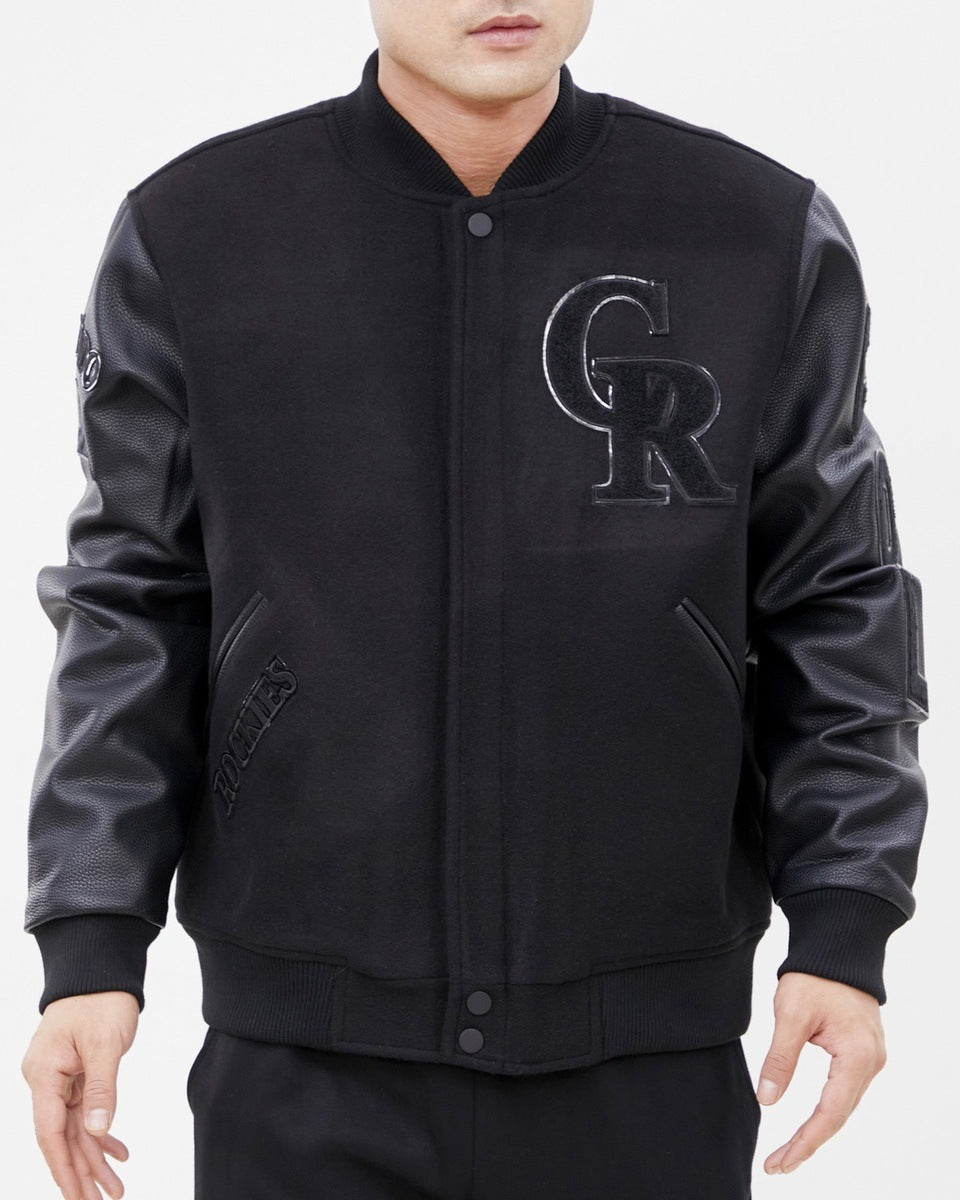 CHAMARRA UNIVERSITARIA MLB COLORADO ROCKIES CLASSIC 3BK