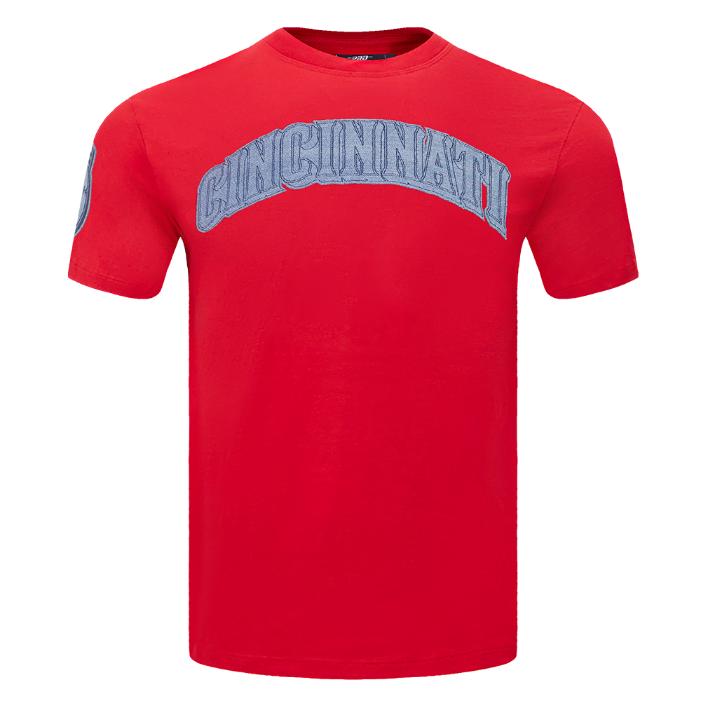 MANGA CORTA MLB CINCINNATI REDS VARSITY BLUES