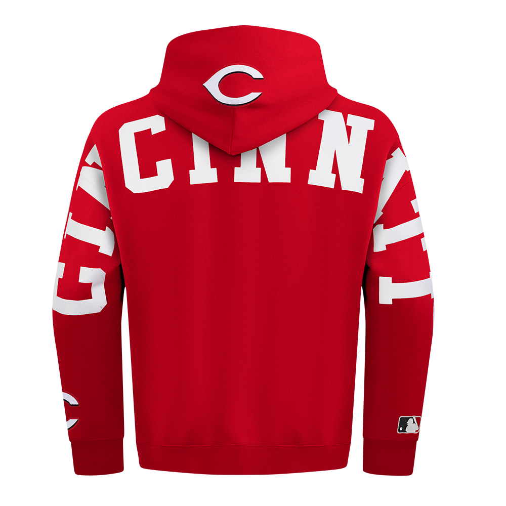 SUDADERA CON GORRO MLB CINCINNATI REDS WINGSPAN