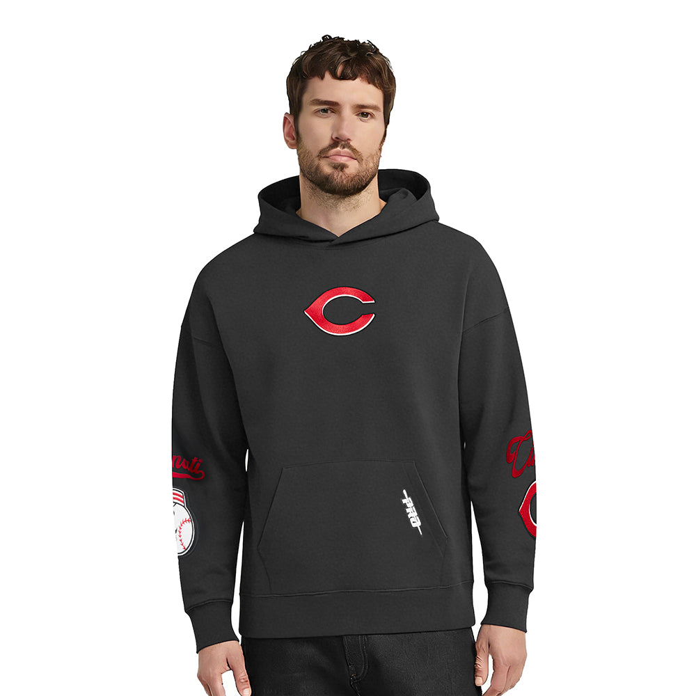 SUDADERA CON GORRO MLB CINCINNATI REDS LIVING LARGE