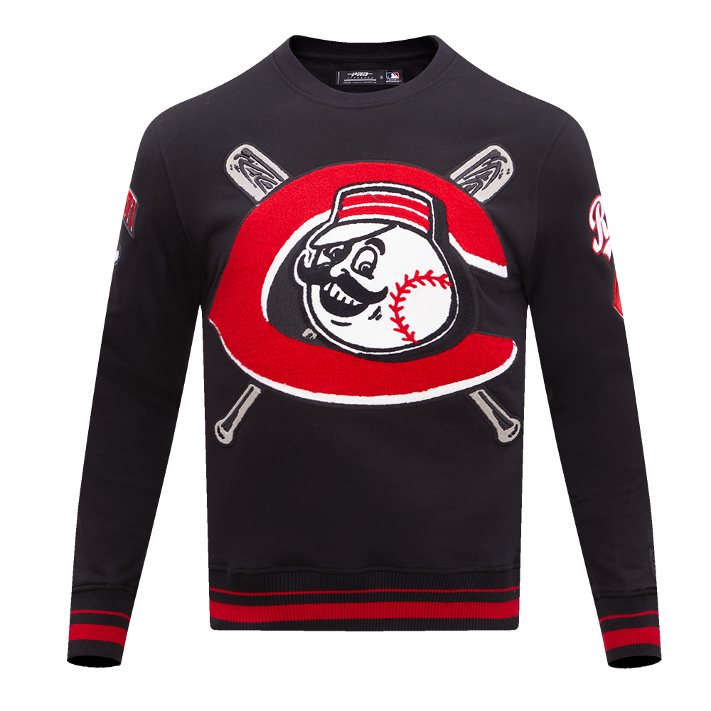 SUDADERA DE CUELLO REDONDO MLB CINCINNATI REDS MASH UP