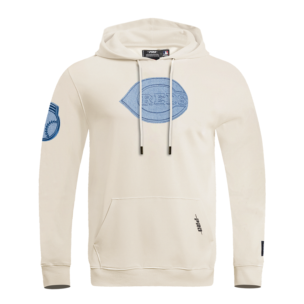 SUDADERA CON GORRO MLB CINCINNATI REDS VARSITY BLUES