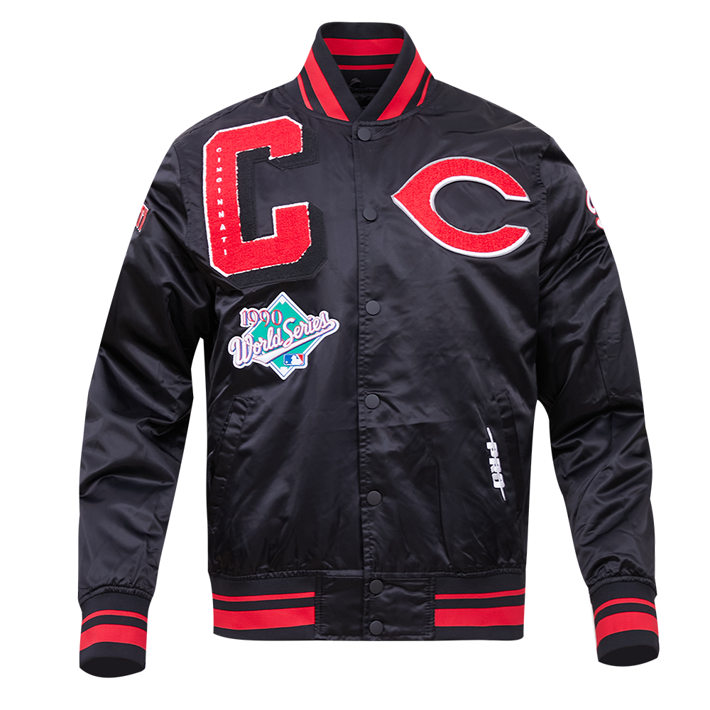 CHAMARRA DE SATÍN MLB CINCINNATI REDS MASH UP
