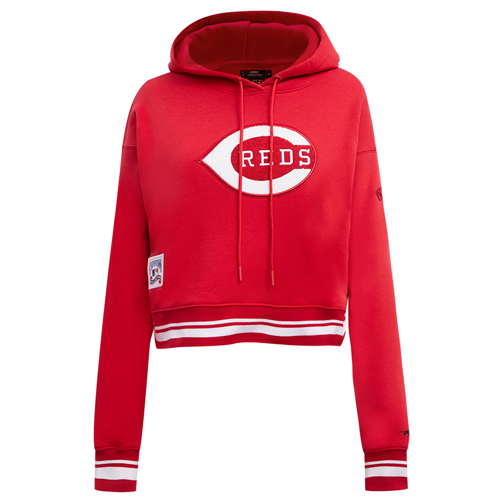 SUDADERA CON GORRO MLB CINCINNATI REDS RETRO CLASSICS PARA MUJER