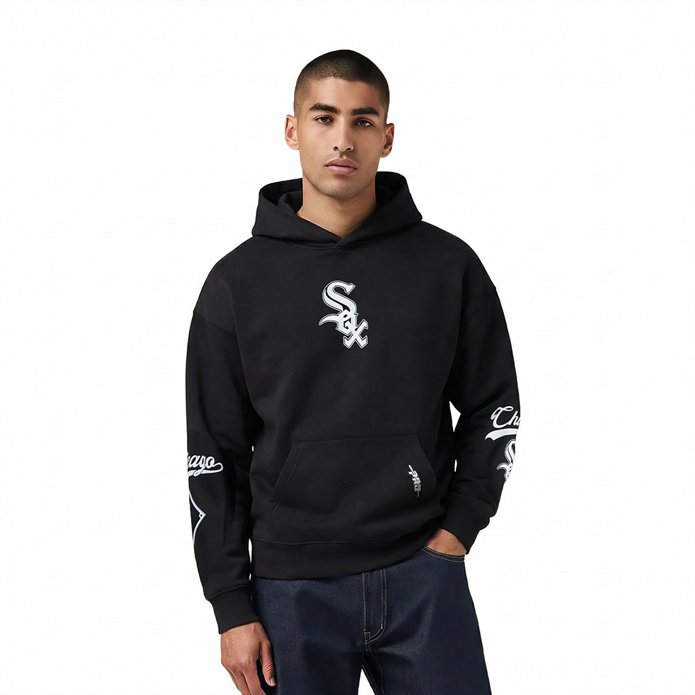 SUDADERA CON GORRO MLB CHICAGO WHITE SOX LIVING LARGE