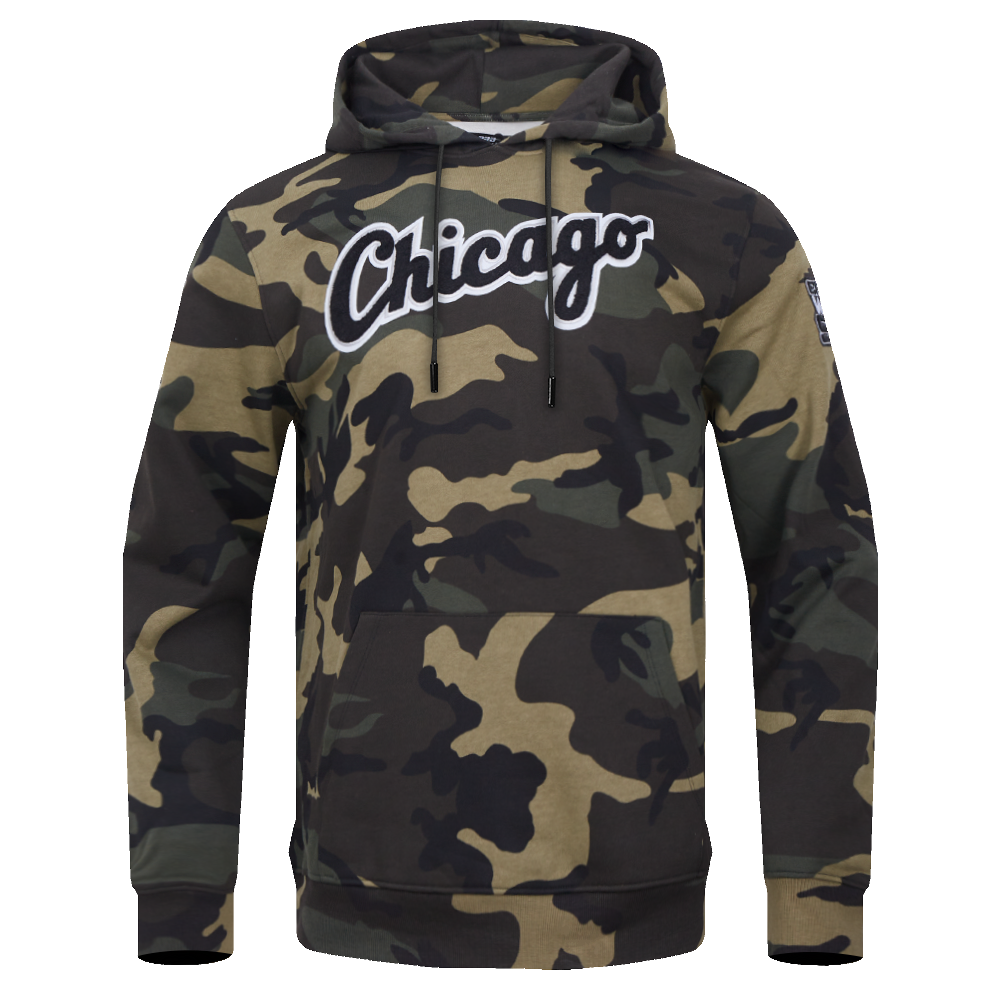SUDADERA CON GORRO MLB CHICAGO WHITE SOX CAMO