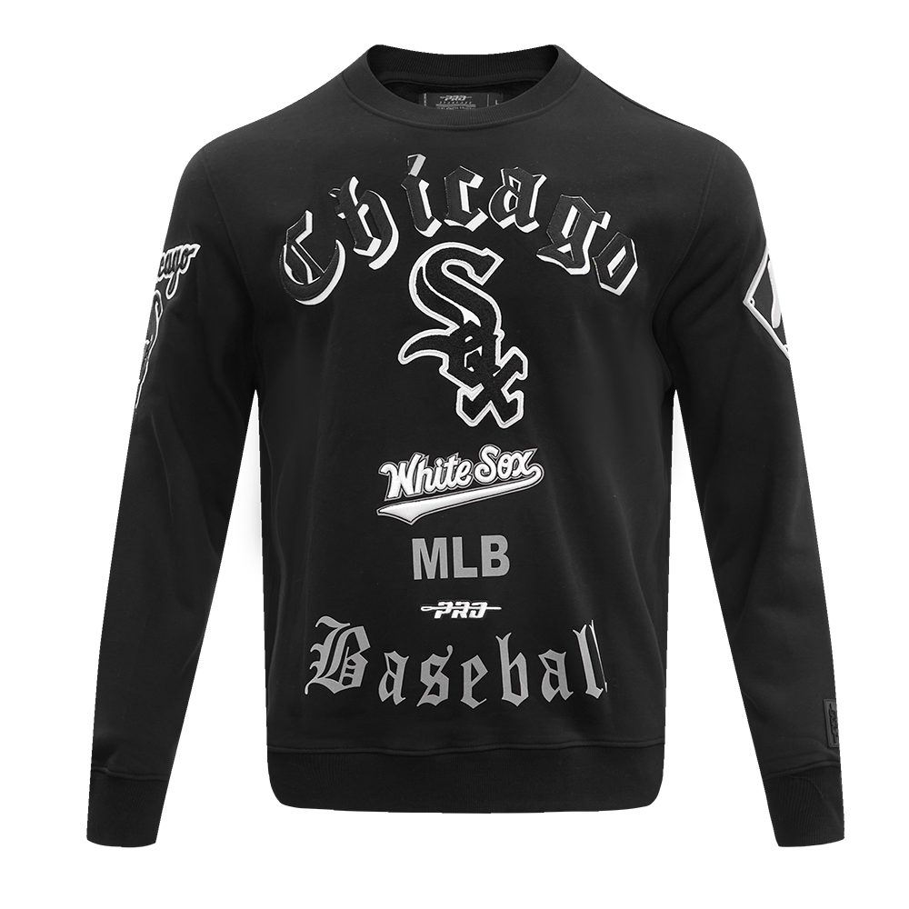 SUDADERA DE CUELLO REDONDO MLB CHICAGO WHITE SOX OLD ENGLISH