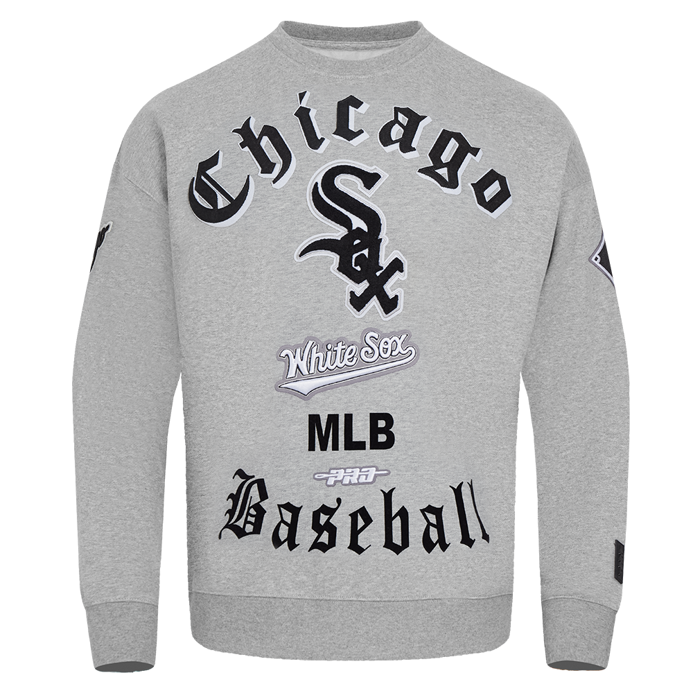 SUDADERA DE CUELLO REDONDO MLB CHICAGO WHITE SOX OLD ENGLISH
