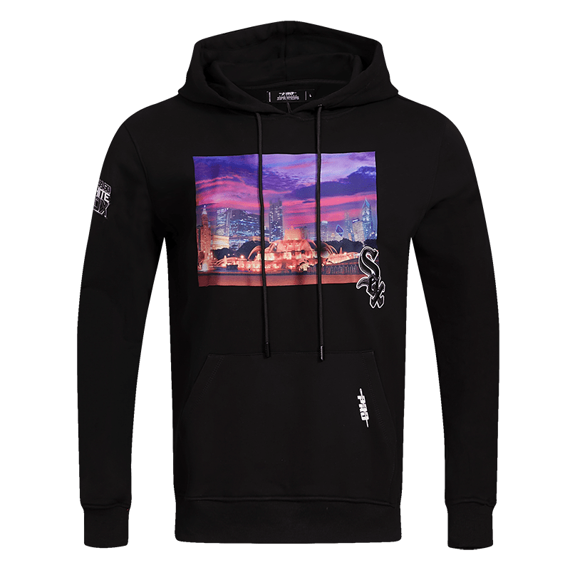 SUDADERA CON GORRO MLB CHICAGO WHITE SOX CITY SCAPE