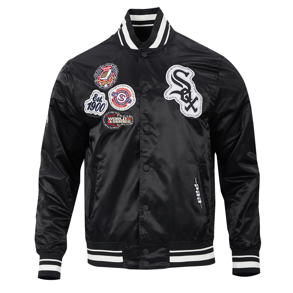 CHAMARRA DE SATÍN MLB CHICAGO WHITE SOX DIY PICK STITCH