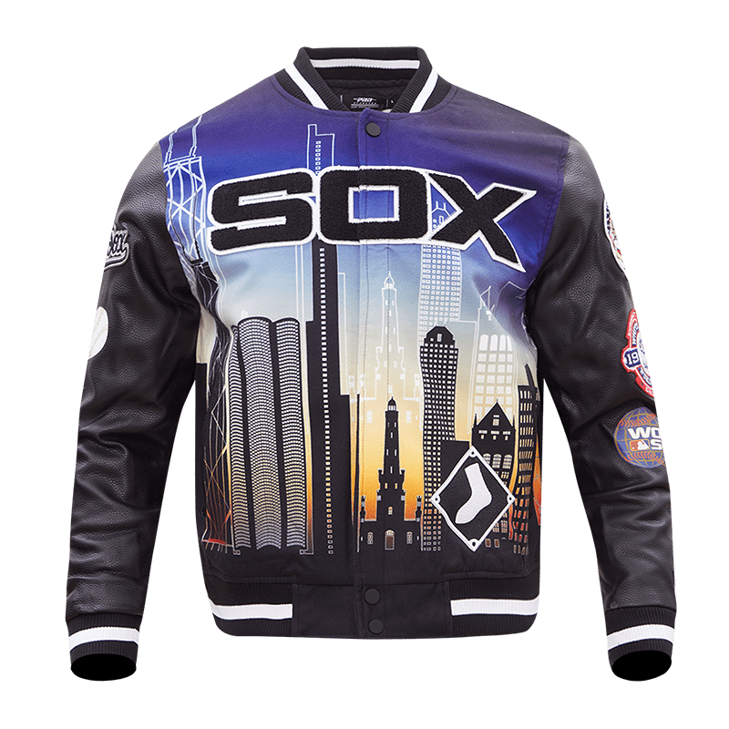 CHAMARRA UNIVERSITARIA MLB CHICAGO WHITE SOX REMIX VARSITY