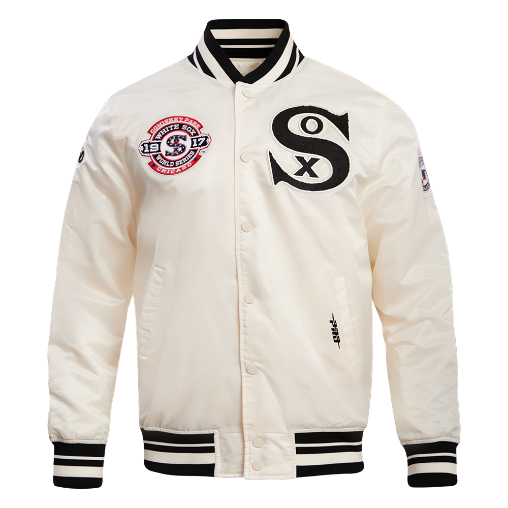 CHAMARRA DE SATÍN MLB CHICAGO WHITE SOX RETRO CLASSICS