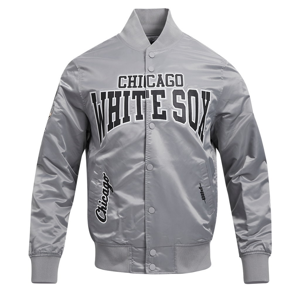 CHAMARRA DE SATÍN MLB CHICAGO WHITE SOX CREST EMBLEM