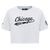 MANGA CORTA MLB CHICAGO WHITE SOX SCRIPT TAIL PARA MUJER