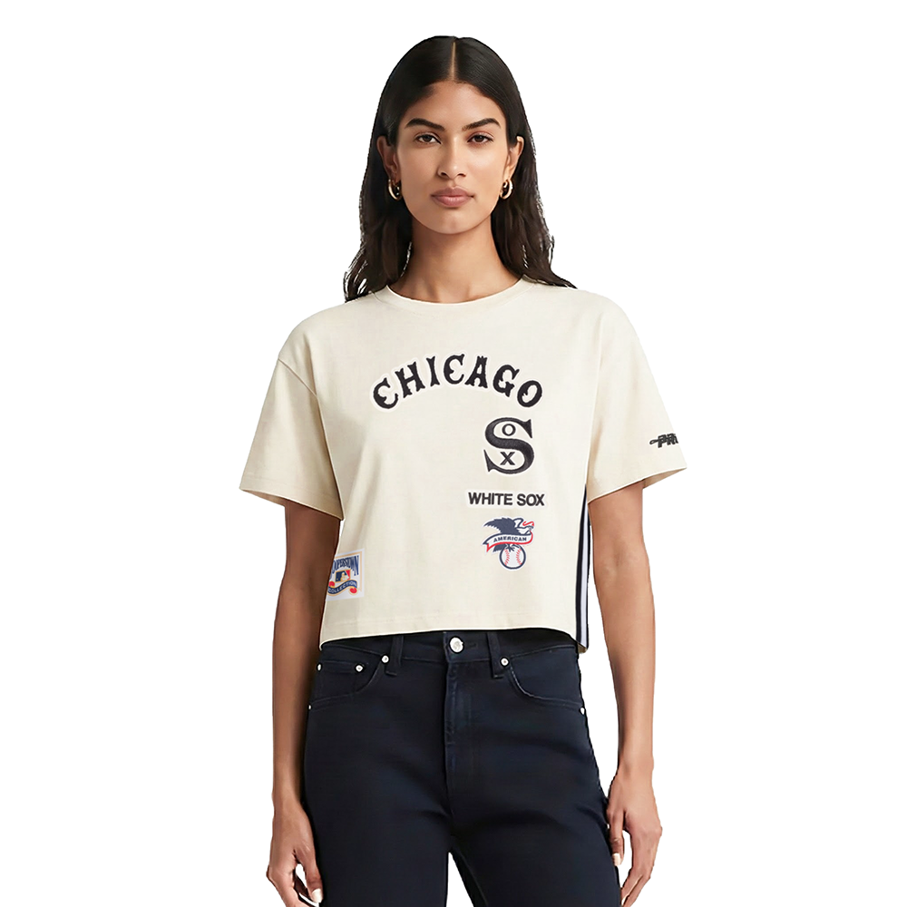 MANGA CORTA MLB CHICAGO WHITE SOX RETRO CLASSICS PARA MUJER