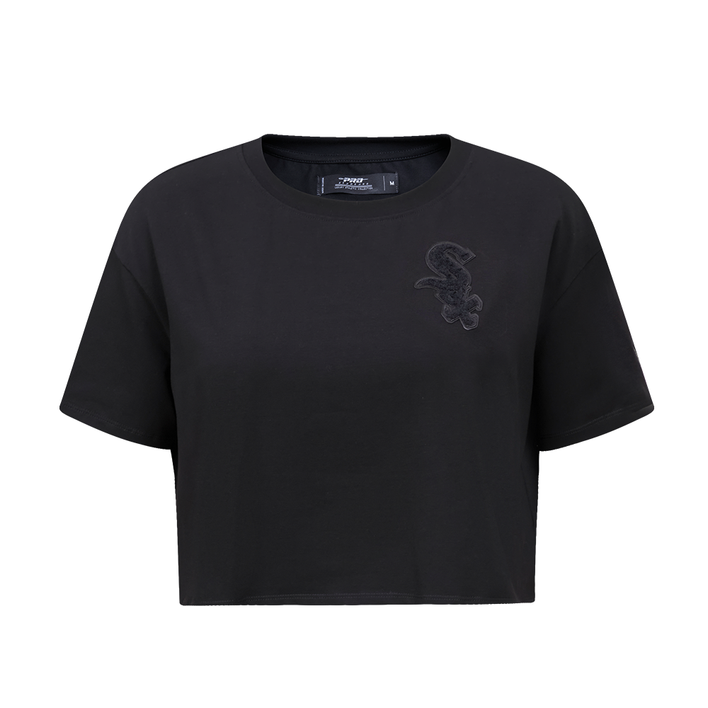MANGA CORTA CROP MLB CHICAGO WHITE SOX CLASSIC 3BK PARA MUJER
