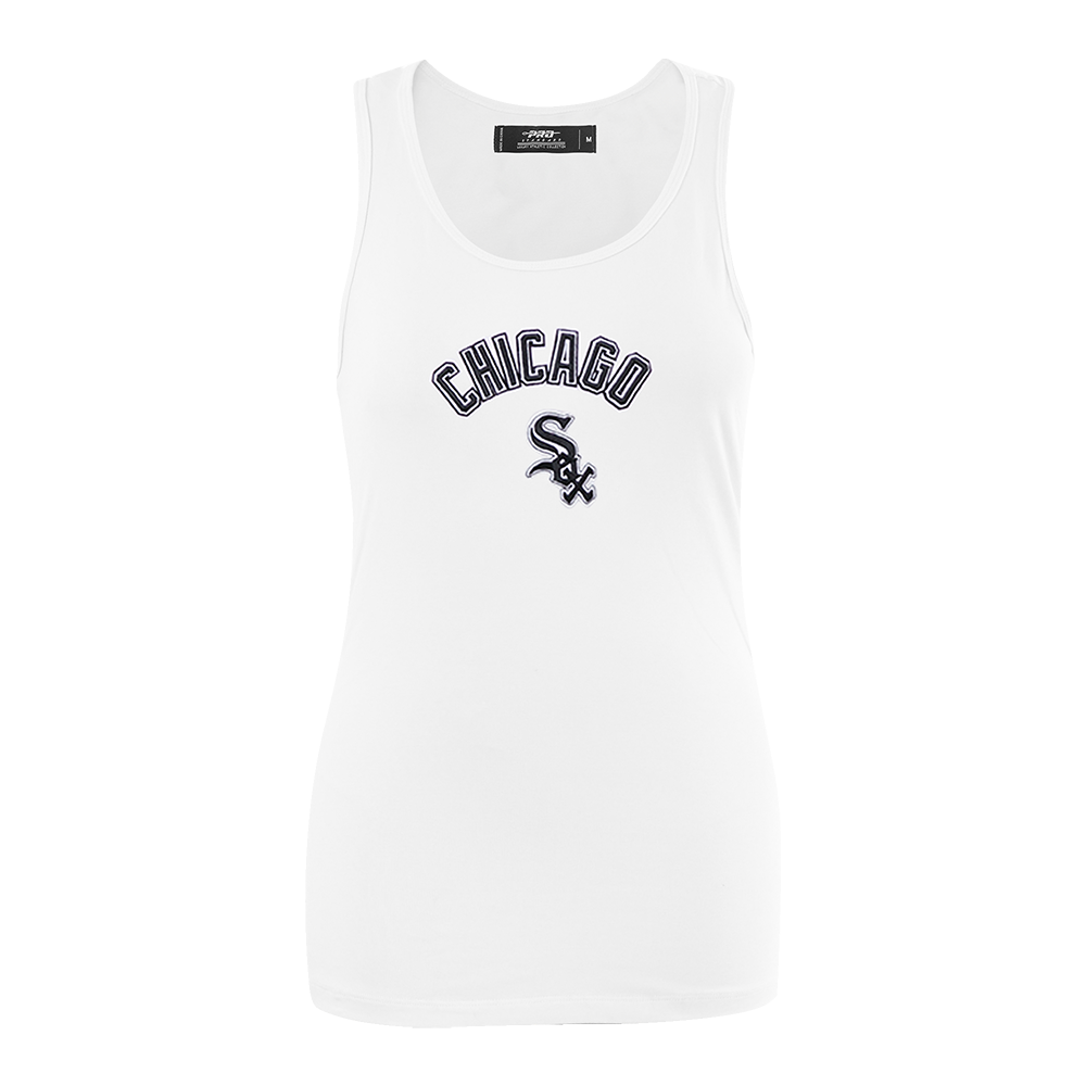 SIN MANGAS DE CORTE RELAJADO MLB CHICAGO WHITE SOX CLASSIC ESSENTIALS PARA MUJER