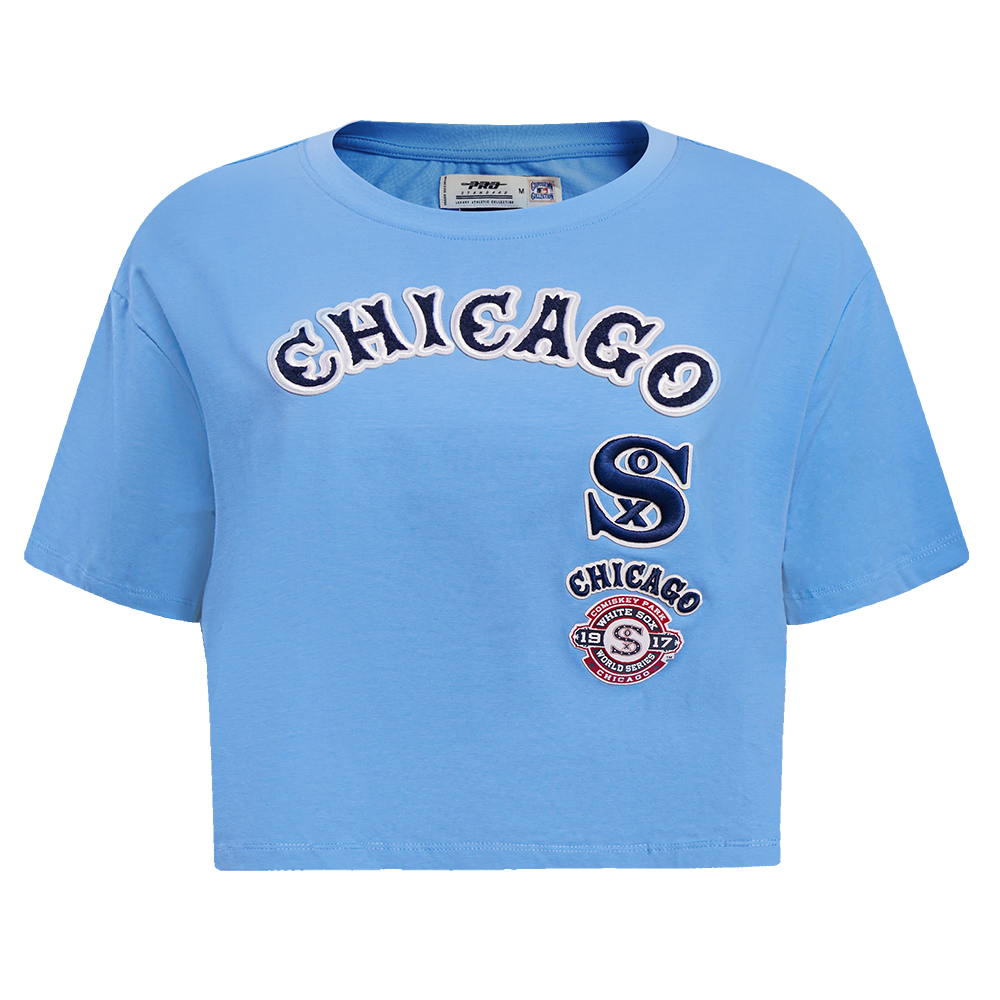 MANGA CORTA CROP MLB CHICAGO WHITE SOX RETRO CLASSICS PARA MUJER