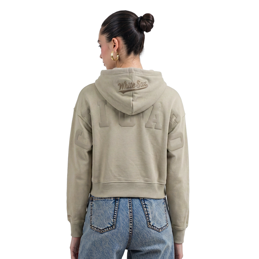 SUDADERA CON GORRO MLB CHICAGO WHITE SOX WINGSPAN PARA MUJER